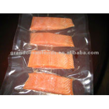 Pink salmon portion